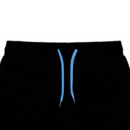 Imagem de Kit 2 Short Relaxado Combinando Pai Filho Moda Praia Masculina Infantil