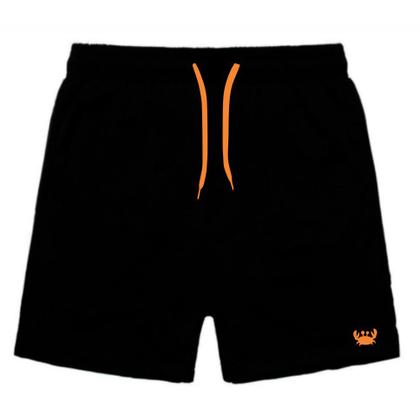 Imagem de Kit 2 Short Relaxado Combinando Pai Filho Moda Praia Masculina Infantil