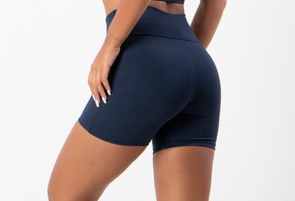 Imagem de kit 2 Shortinhos cintura alta Curto Feminino Fitness Academia Liso