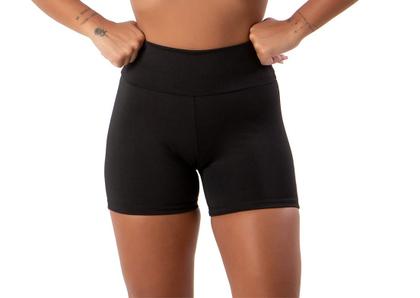 Imagem de kit 2 Shortinhos cintura alta Curto Feminino Fitness Academia Liso