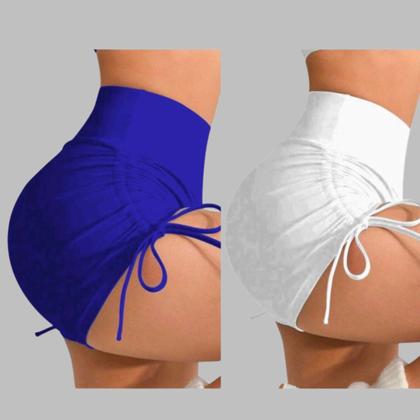 Imagem de Kit 2 Shorts Academia Bermuda Corrida Fitness exercício funcional Yoga