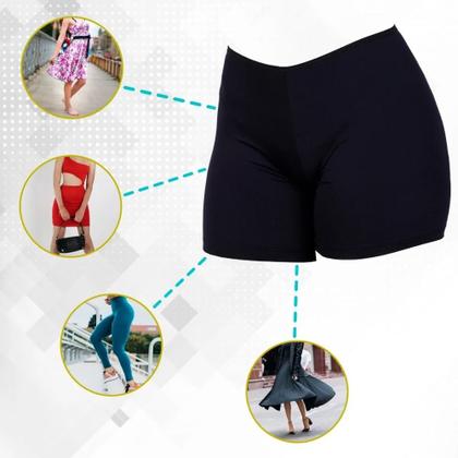 Imagem de Kit 2 Shorts Anágua Segunda Pele Feminino Shortinho Íntimo