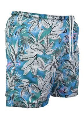 Imagem de Kit 2 Shorts Bermuda Estampada Butu Biru Microfibra Tactel