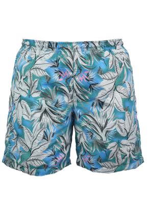 Imagem de Kit 2 Shorts Bermuda Estampada Butu Biru Microfibra Tactel