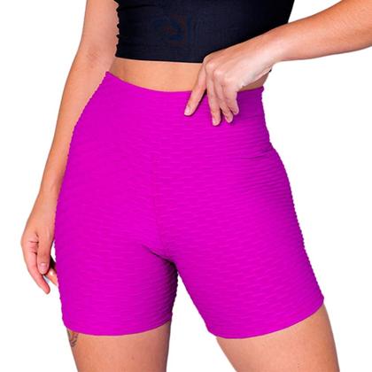 Imagem de Kit 2 Shorts Bolha Feminino Academia Suplex Básico Fitness