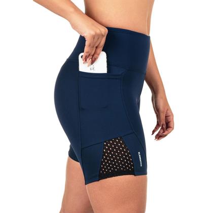 Imagem de Kit 2 Shorts Com Bolso  Feminino Corrida Suplex Tela