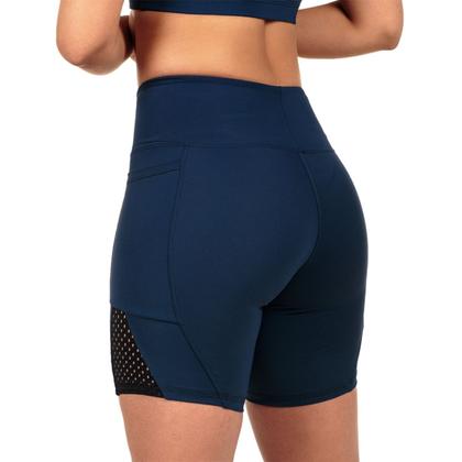 Imagem de Kit 2 Shorts Com Bolso  Feminino Corrida Suplex Tela