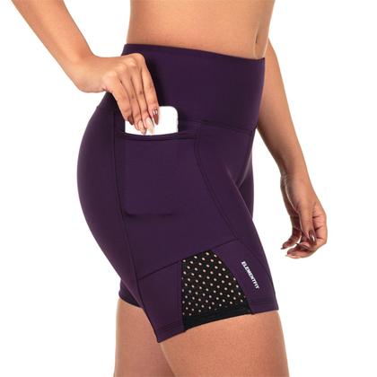 Imagem de Kit 2 Shorts Com Bolso  Feminino Corrida Suplex Tela