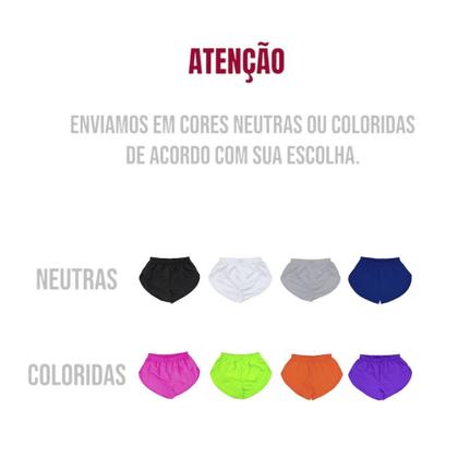 Imagem de Kit 2 SHORTS TACTEL FEMININO Bolsos Academia Corrida Bermuda