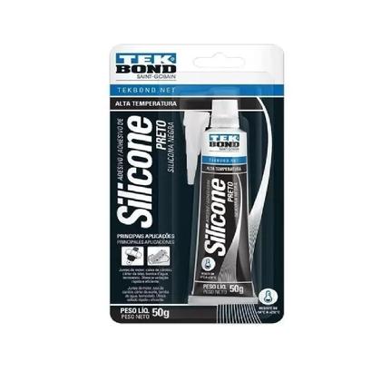 Imagem de Kit 2 Silicone Alta Temperatura Vedar Reparos Bisnaga 50g