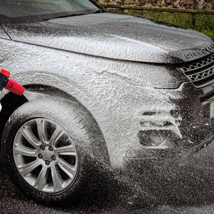 Imagem de Kit 2 Snow Foam Pequena Shampoo Lavagem Automotiva Mini Maquina de Fazer Espuma Para Carro Moto Caminhão Sigma Sgt