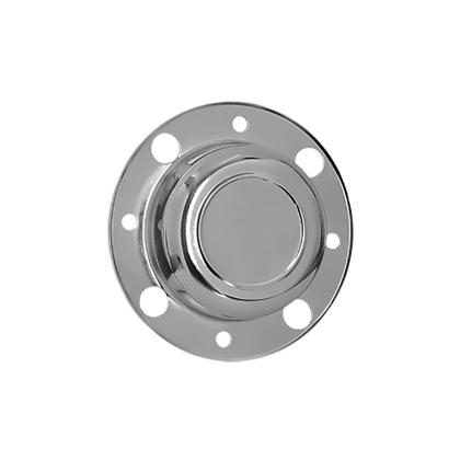 Imagem de Kit 2 Sobre Tampa Cubo de Roda Dianteira p MB Atego Cromada