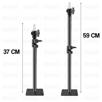 Imagem de Kit 2 Softbox Lanterna Balão Chines Greika 65cm Com Lampada + Suporte Teto Parede