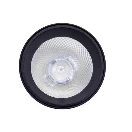 Imagem de Kit 2 Spot Led Sobrepor Preto Redondo Luz Direcionável Bivolt 10w Luz Frio