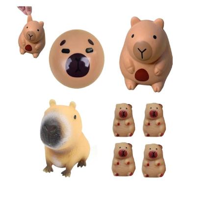 Imagem de Kit 2 Squishy Capivara Alívio Estresse Apertar Anti-stress