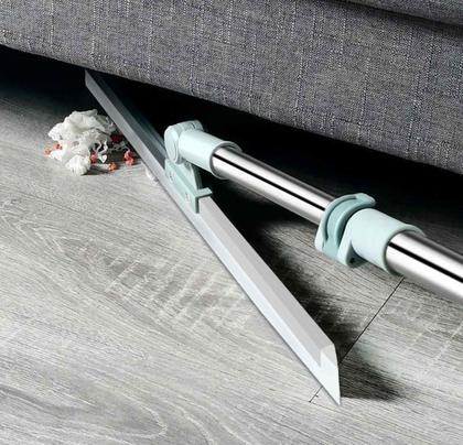 Imagem de kit 2 Super Rodos Vassoura Mágico Silicone Estrutural Multiuso Pisos Vidros Janela Limpeza Giratório Esfregão