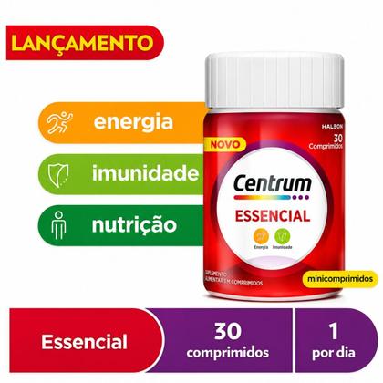 Imagem de Kit 2 Suplemento Alimentar Centrum Essencial 30 comprimidos