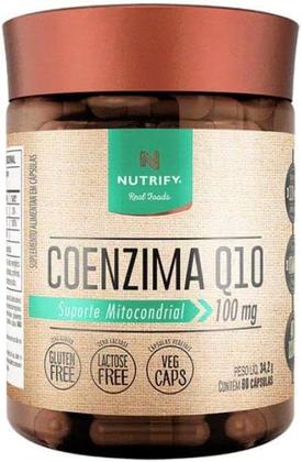 Imagem de Kit 2 Suplemento Em Cápsulas Nutrify Coenzima Q10 100MG
