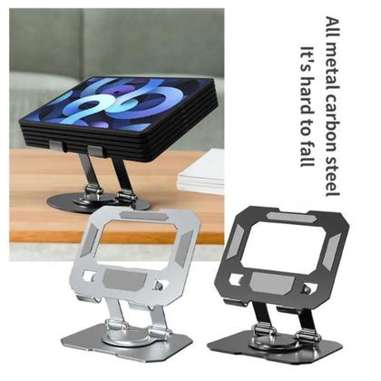 Imagem de Kit 2 Suporte de Alumínio Ajustável Dobrável Para Tablet 12.9 MS217
