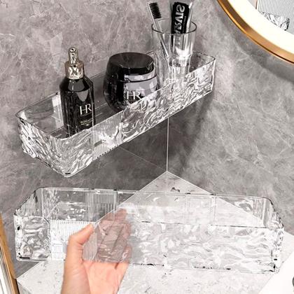 Imagem de Kit 2 Suporte De Shampoo Sabonete Prateleira Banheiro Parede