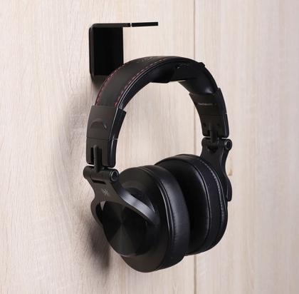 Imagem de Kit 2 Suporte Fone de Ouvido Especial Premium Preto