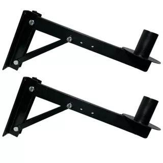 Imagem de Kit 2 Suporte Parede Caixas De Som Parede Acústica 30cm 40kg