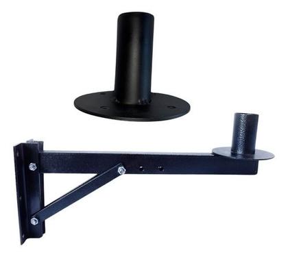 Imagem de Kit 2 Suporte Parede Caixas De Som Parede Acústica 30cm 40kg