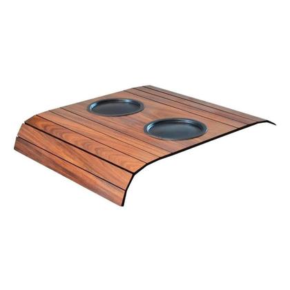 Imagem de Kit 2 Suporte Porta Copos Braço Sofá Casa Moveis Decoração