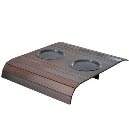 Imagem de Kit 2 Suporte Porta Copos Controle Braço de Sofá MDF