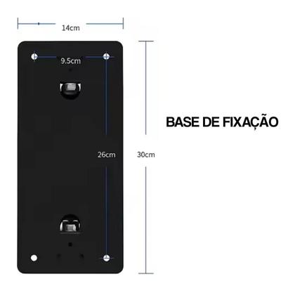Imagem de Kit 2 Suporte Teto Parede Estudio 1,80m Forte Greika para Led Flash Softbox