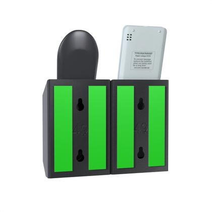 Imagem de Kit 2 Suportes Modular de Parede Compatível com Controle Remoto Universal Ar Condicionado TV Pasta Escova de Dente