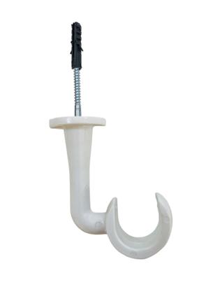 Imagem de Kit 2 Suportes Simples 28mm com ponteira p/ Teto - Pvc