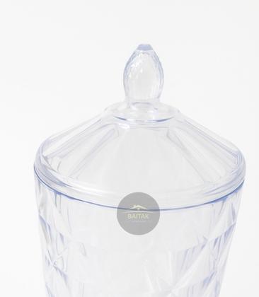 Imagem de Kit 2 Suqueira com Tampa Diamond de Acrílico 4,5 Litros