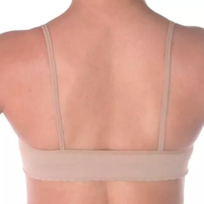 Imagem de Kit 2 Sutiã Infantil Juvenil Feminino Sem Bojo E Sem Costura Para Meninas