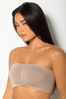 Imagem de Kit 2 Sutiã Top Faixa Bojo Removível sem alça Trifil