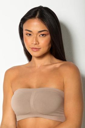 Imagem de Kit 2 Sutiã Top Faixa Bojo Removível sem alça Trifil