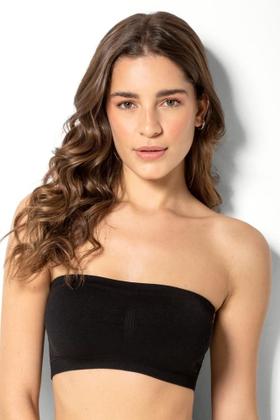 Imagem de Kit 2 Sutiã Top Faixa Bojo Removível sem alça Trifil