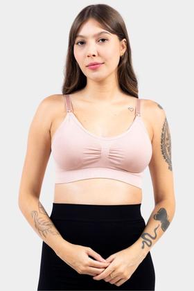 Imagem de Kit 2 Sutiãs Amamentação Sem Bojo e 2 Calcinhas Modeladoras Pós-Parto Plus Size - Zee Rucci