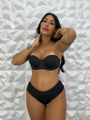 Imagem de KIT 2 Sutiãs invisível sem alça com bojo Costas transparente Silicone