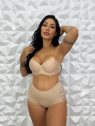 Imagem de KIT 2 Sutiãs invisível sem alça com bojo Costas transparente Silicone