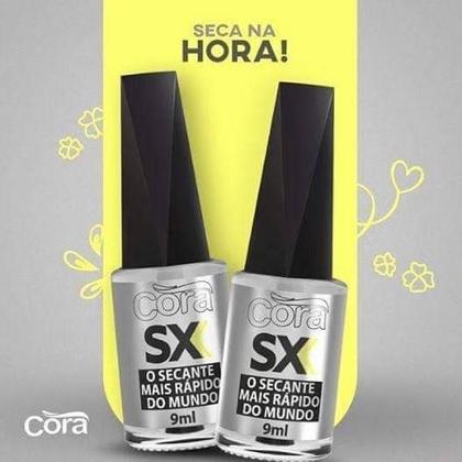 Imagem de Kit 2 Sx Secante Ultra Rápido 9Ml - Cora