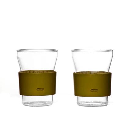 Imagem de Kit 2 Taças 300Ml Copo Chá Suco Vidro Hotcool Iittala