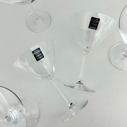 Imagem de Kit 2 Taças de Cristal Martini 280ml Bohemia Linha Colibri