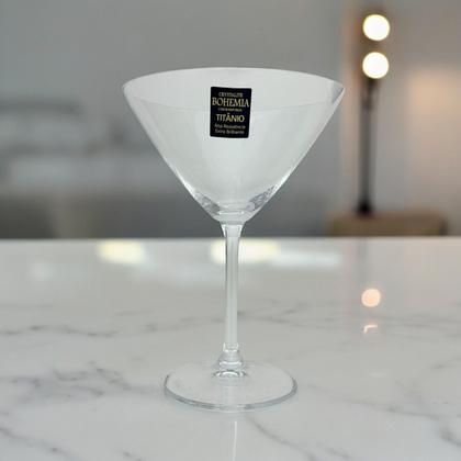 Imagem de Kit 2 Taças de Cristal Martini 280ml Bohemia Linha Colibri