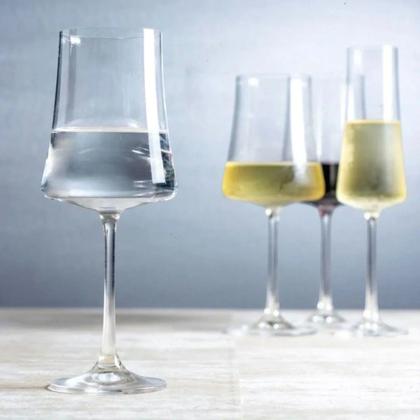 Imagem de Kit 2 Taças de Vinho Branco Cristal Bohemia 360ml Linha Xtra