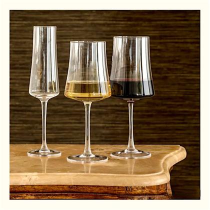 Imagem de Kit 2 Taças de Vinho Branco Cristal Bohemia 360ml Linha Xtra