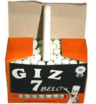 Imagem de Kit 2 Taco Pequeno 1 M + 1 Dz Giz Azul E 1 Cx Branco Sinuca