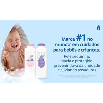 Imagem de Kit 2 Talco Pó Dermo Protetor Tradicional 100g - Johnsons Baby