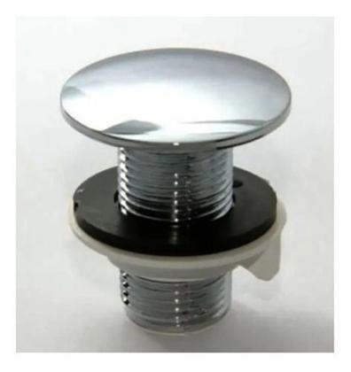 Imagem de Kit 2 Tampão Tampa Furo Plug Abs 1/2 Lavatório/bide/pia/cuba