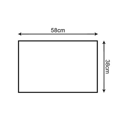 Imagem de Kit 2 Tapete Banheiro Antiderrapante Absorvente Microfibra Bolinha Decoração Entrada Porta Sortido